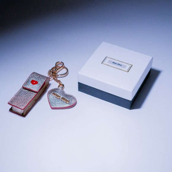 Miu Miu Lipstick Holder and mini Mirror - Picture 8 of 8